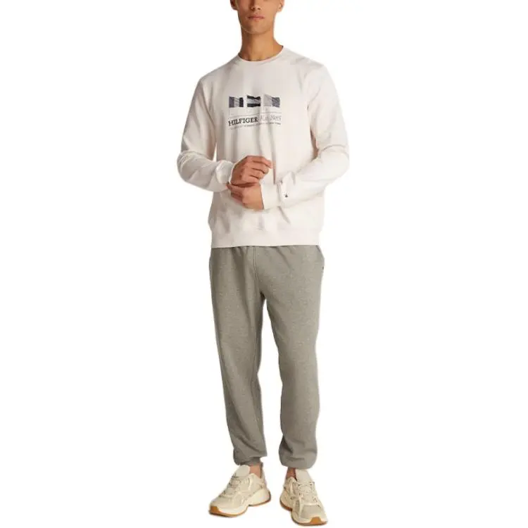 Tommy Hilfiger Sweatshirt Men's Beige Yellow-3