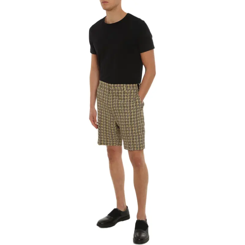FENDI Ff Monogram Bermuda Shorts-3