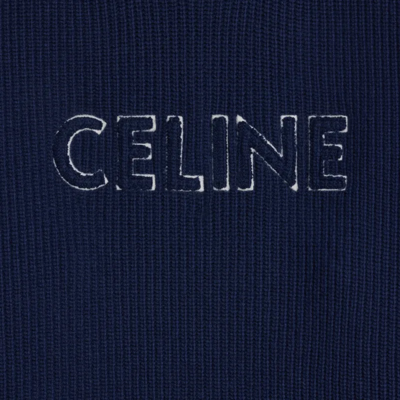 CELINE Oversized Crew Neck Sweater In Wool-3