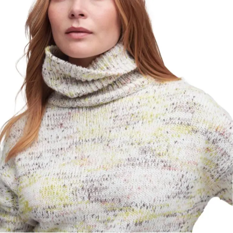 BARBOUR Barbour Berryman Knitted Jumper Sweater Women's White-4