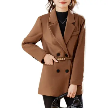 TERRE BLEUE Puffer Jacket Women's Coffee