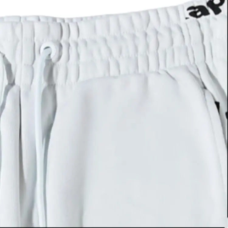 Kappa Knitted Sports Pants Women's Ivory White-2
