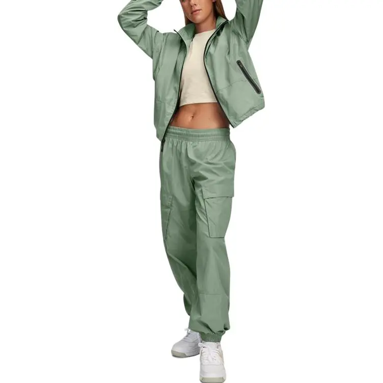 Under Armour Unstoppable SS25 Cargo Pants Women's Lime Green-1