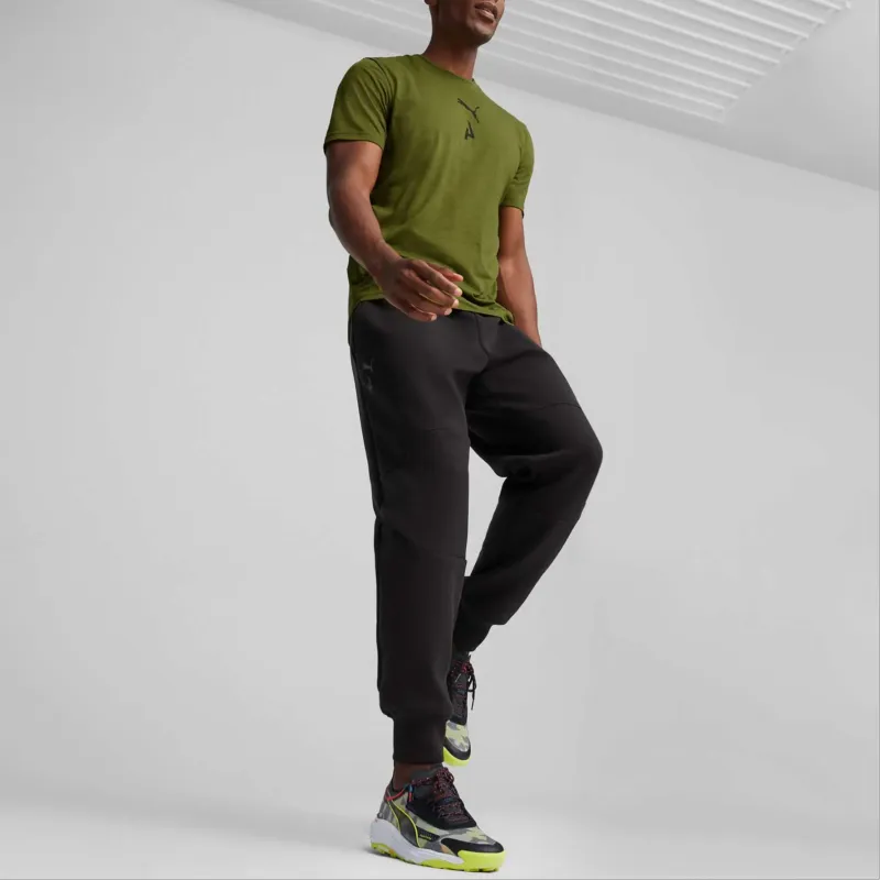 PUMA CamisetaSEASONS Graphic T Shirt Men's Green-4