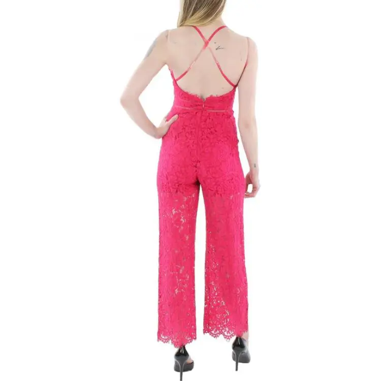 Bebe Jumpsuits Women's Pink-1