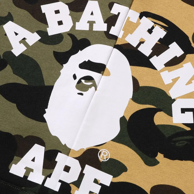 Bape 1st Camo Separate Pullover Hoodie-2