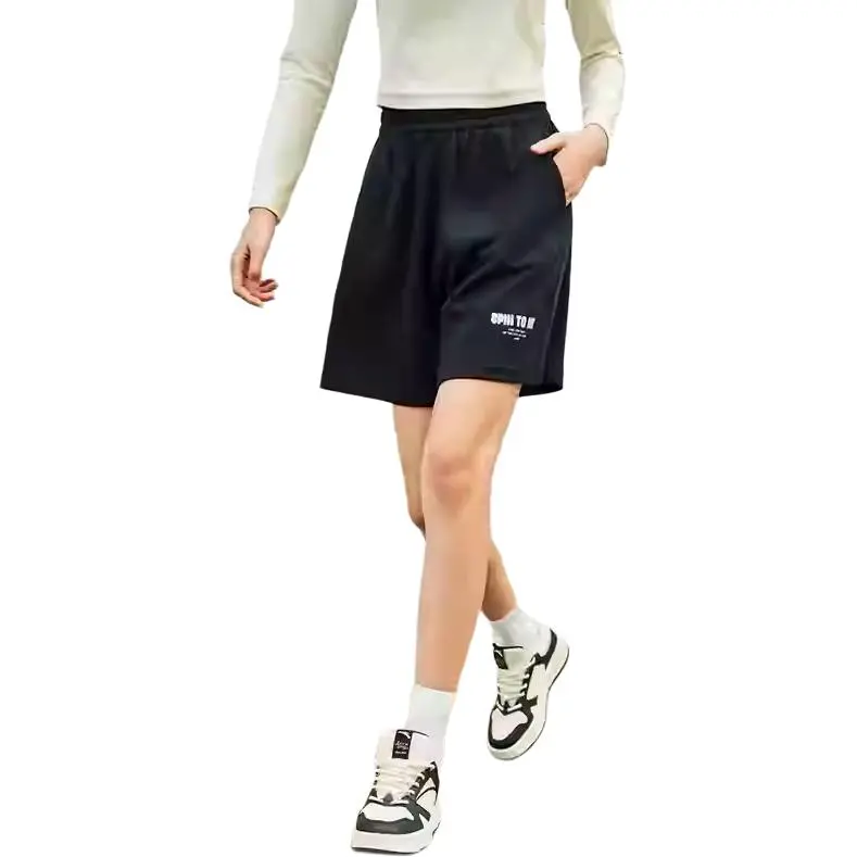Anta Life Collection Sports Life Collection Casual Shorts Women's Basic Black-2