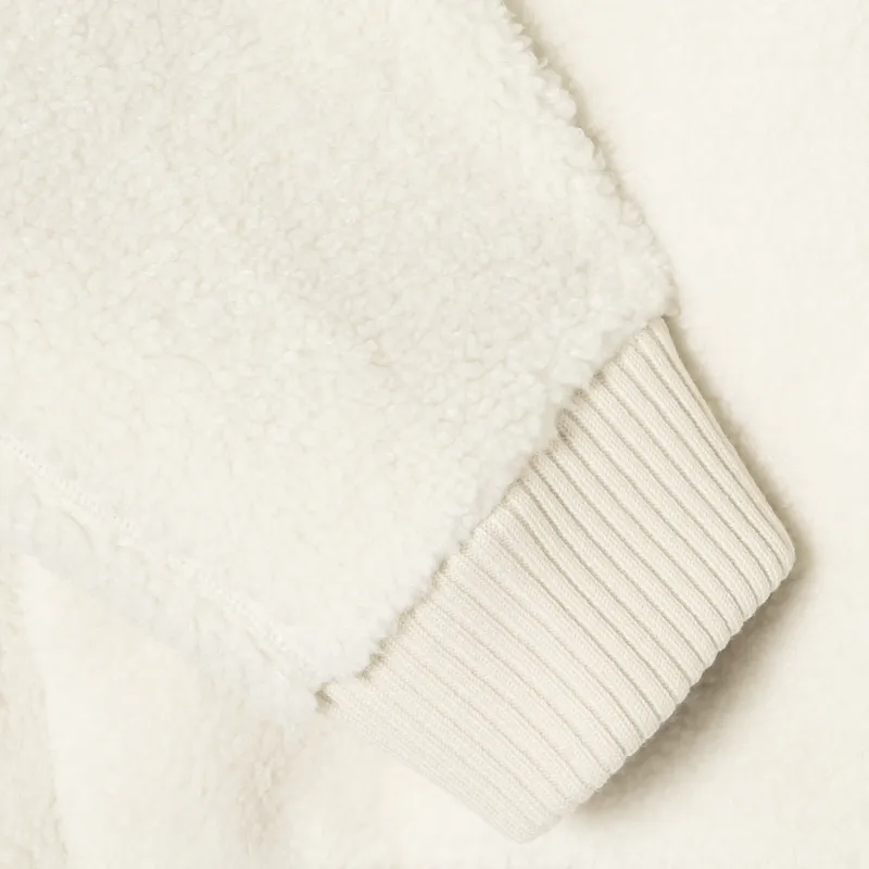 LACOSTE Velvet feel Coat Men's White-4