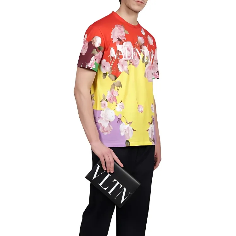 Valentino T Shirts Men Multicolor-3