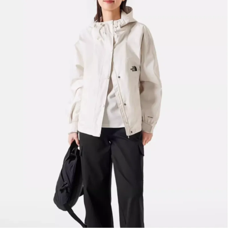 THE NORTH FACE City Outdoor Collection Windbreaker Jackets Women's White-2