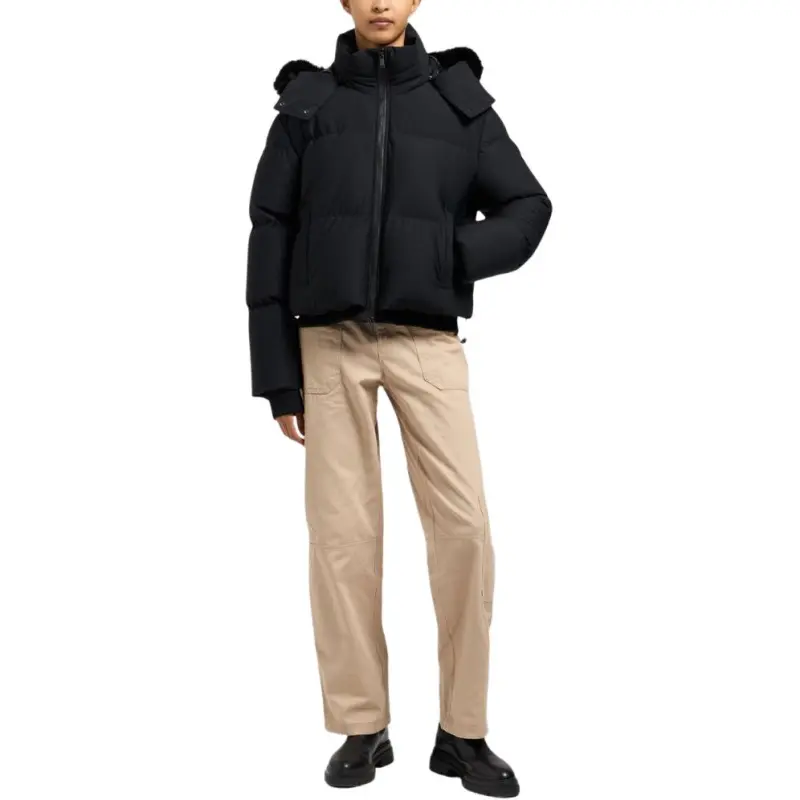 Moose Knuckles Misti Shearling Padded Jacket-1