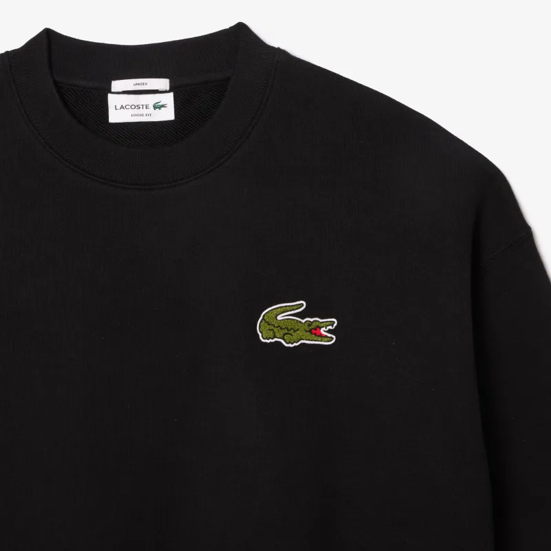 LACOSTE Badge Fleece Sweatshirt-3