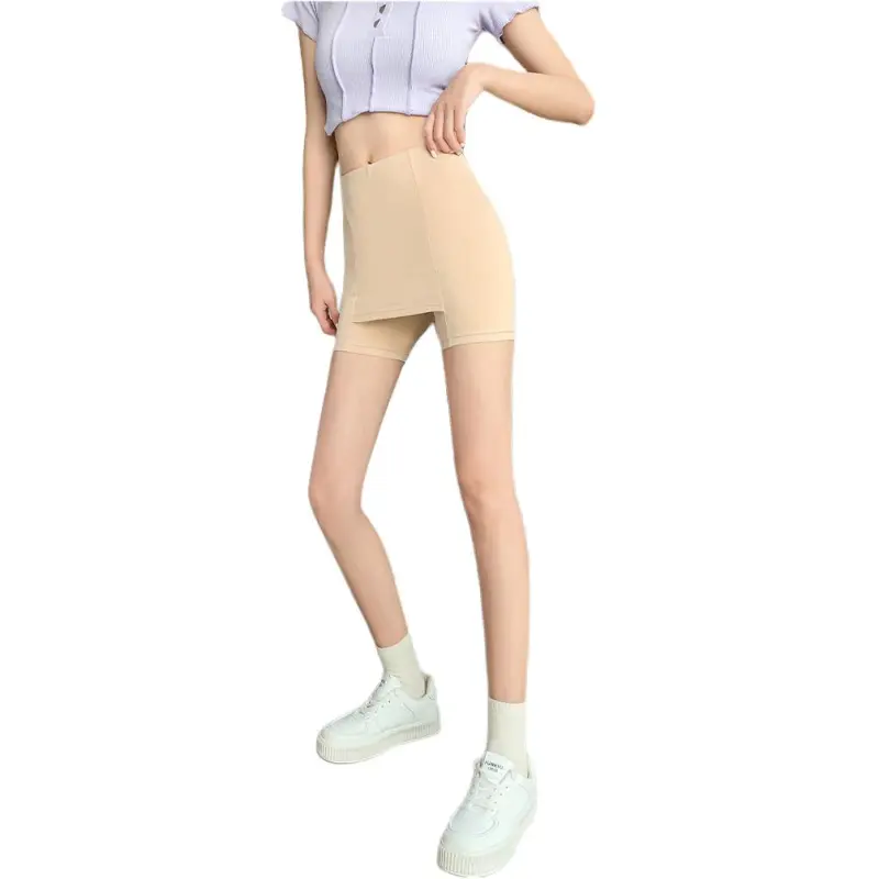 Ya Sheep People Casual Shorts Women's Skin-3