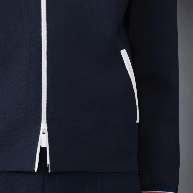 THOM BROWNE RWB stripe Bomber Jacket-4