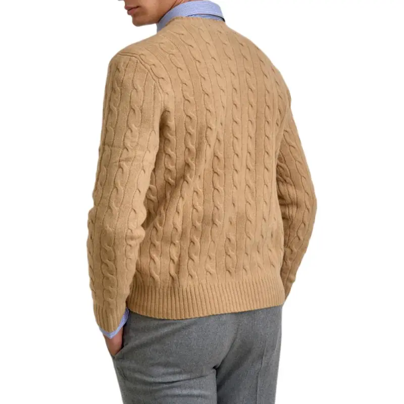 Polo Ralph Lauren Pony Embroidered Cable Knit Jumper-4