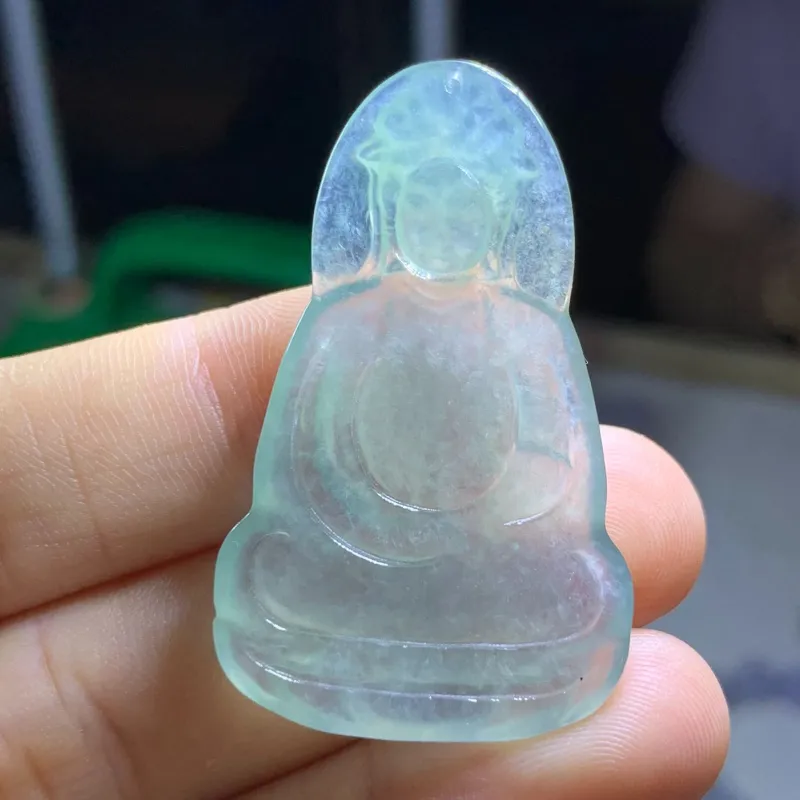 Bracelet Great Demon King Liu Yidao Ice Type Jadeite Pendants Men's-1