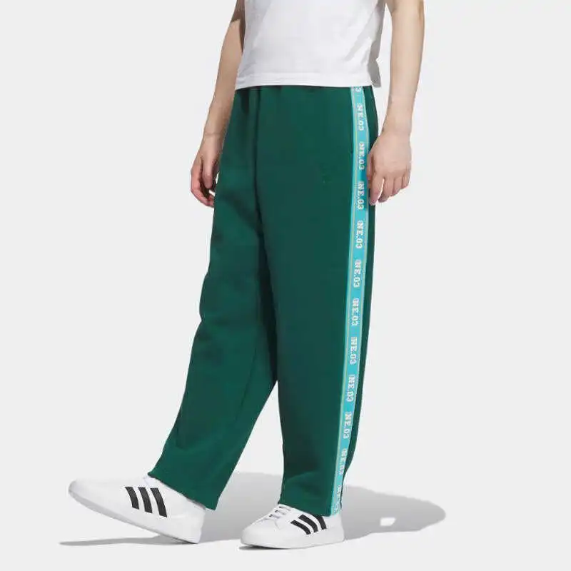 Adidas Neo Vintage Knitted Sweatpants Unisex Green-3