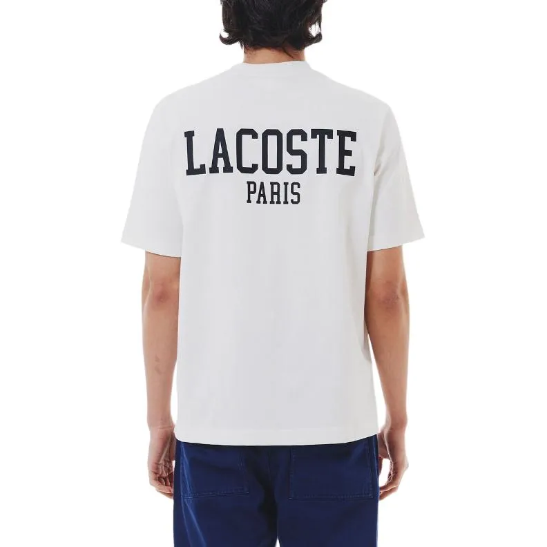 LACOSTE T Shirts Men White-3