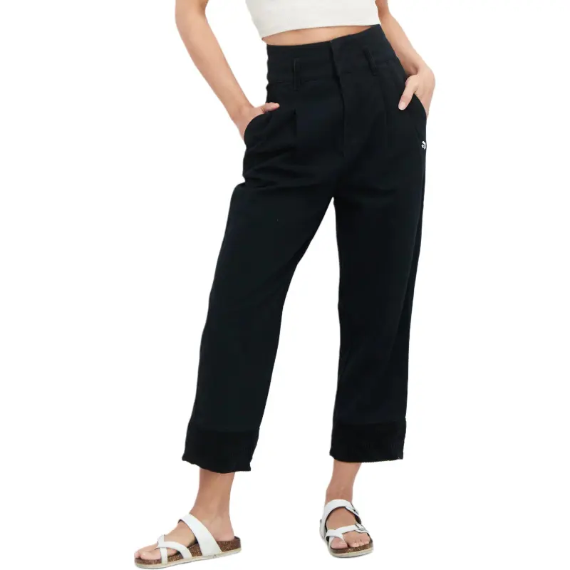 Converse Casual Pants Women's Black-2