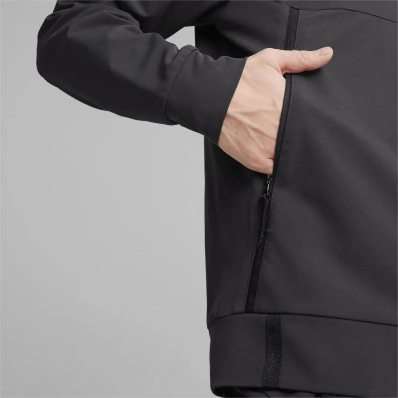 PUMA TECH TRACK JACKET WV Jackets Coats Men's Black-4