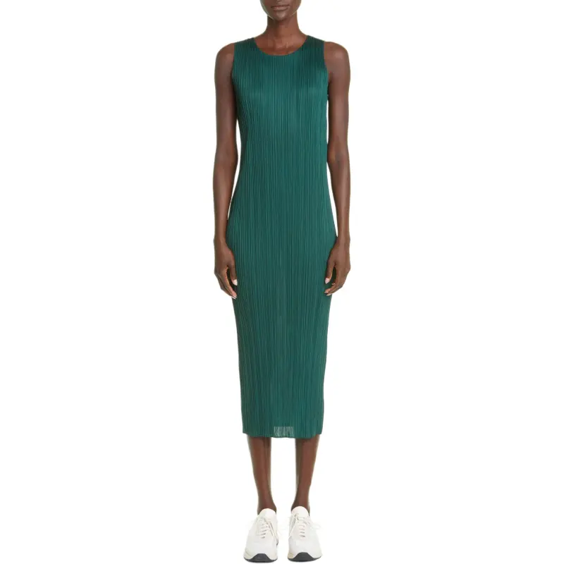 PLEATS PLEASE ISSEY MIYAKE Plissé Midi Dress-2