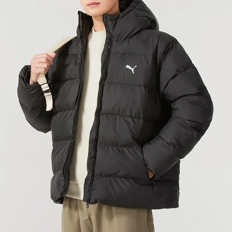 PUMA Puffer Jackets Men Black-3