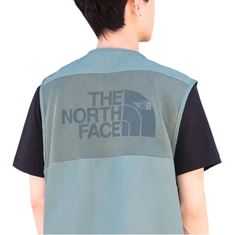 THE NORTH FACE City Outdoor Collection SS25 Vest Men's Alusheng Green-2
