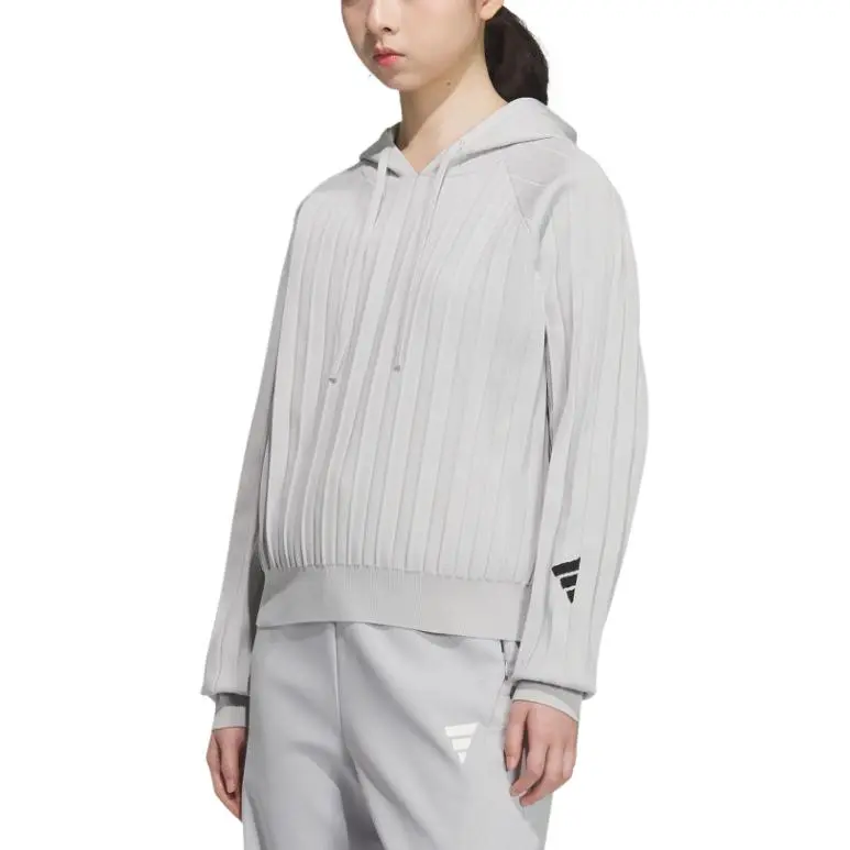 Adidas Sweatshirt Women's Light Gray-1