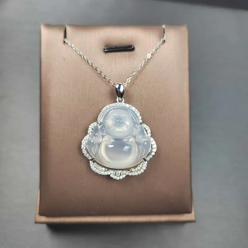 Gifts Chalcedony Necklaces Unisex-4