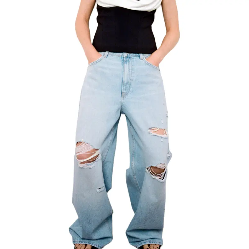 ZARA Jeans Women's Light Blue-1