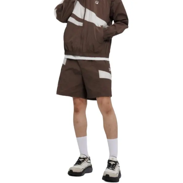 FILA Casual Shorts Unisex Brown-3