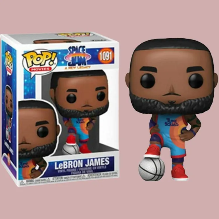 Funko Pop! Movies Space Jam A New Legacy Lebron James Dribbling Figure #1090-3