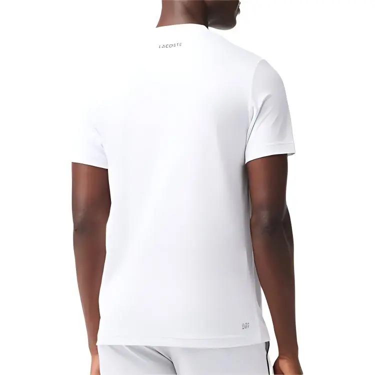 LACOSTE T Shirts Men White-2