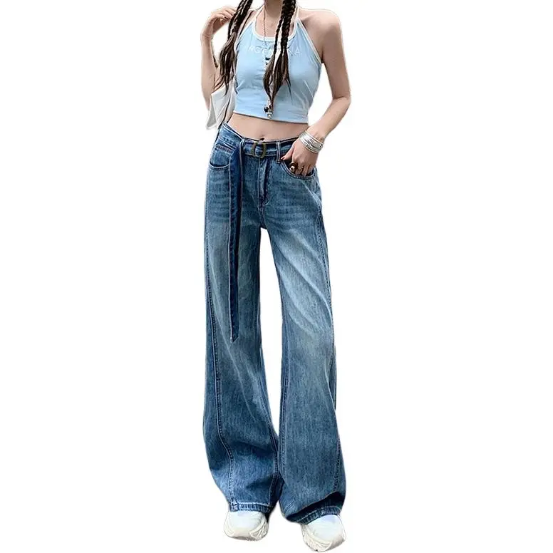 Concubine Zhu Jeans Women's Vintage Blue-2