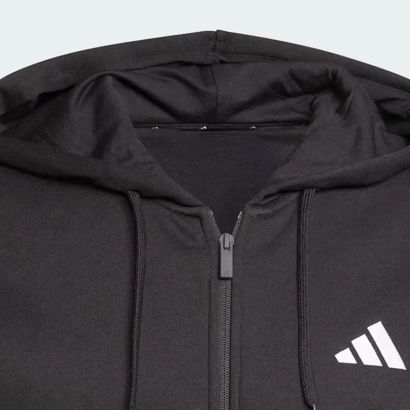 Adidas Free Shipping With AdiClub Essentials 3 Stripes Fleece Hoodie-3