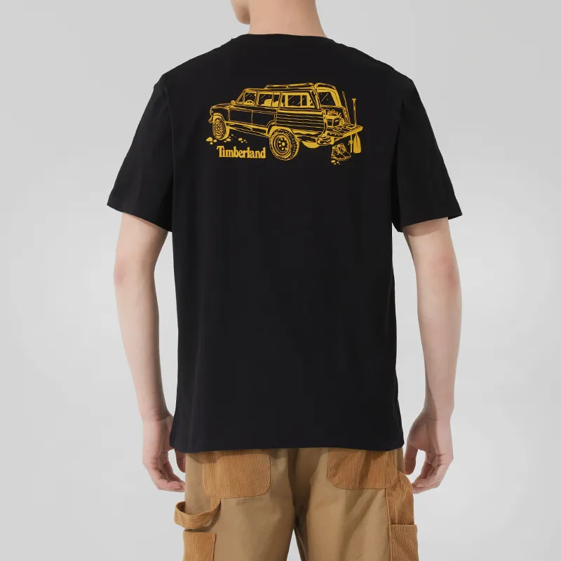 Timberland SS25 T Shirt Men's Black-2