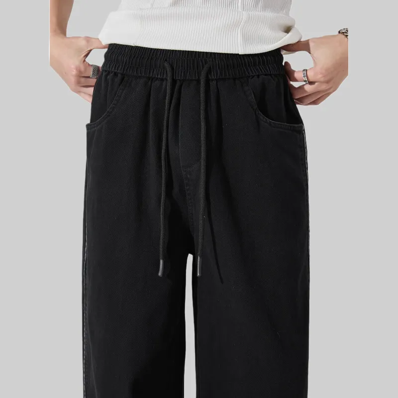 ALL IN Casual Pants Men's Dazzle Black-3