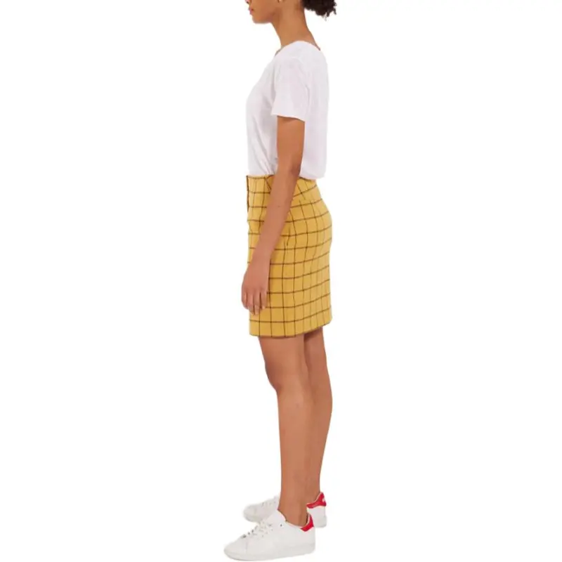 INES DE LA FRESSANGE Casual Short Skirts Women's Yellow-3