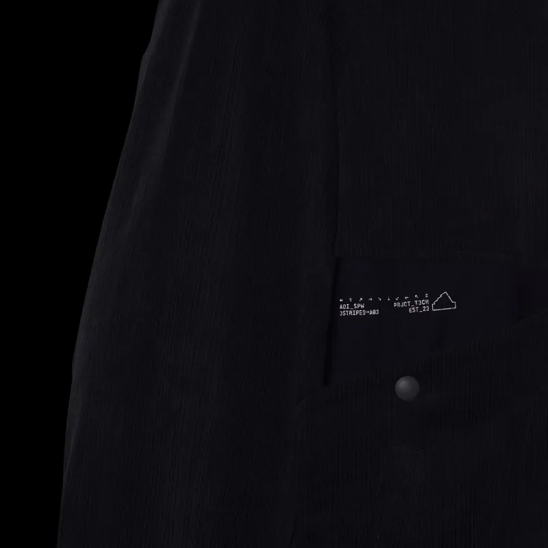 Adidas TECH TEXTURED FW24 Jackets Coats Men's Legend Ink-4