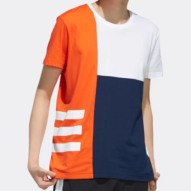 Adidas Neo T Shirt Men's White/College Navy-2