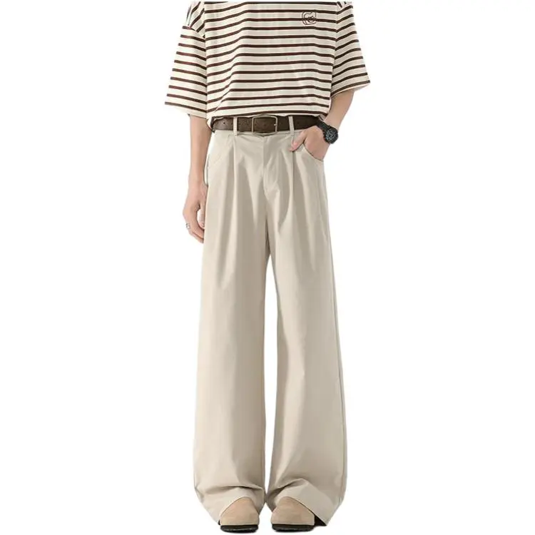 BEAR UNION Casual Pants Unisex White-9