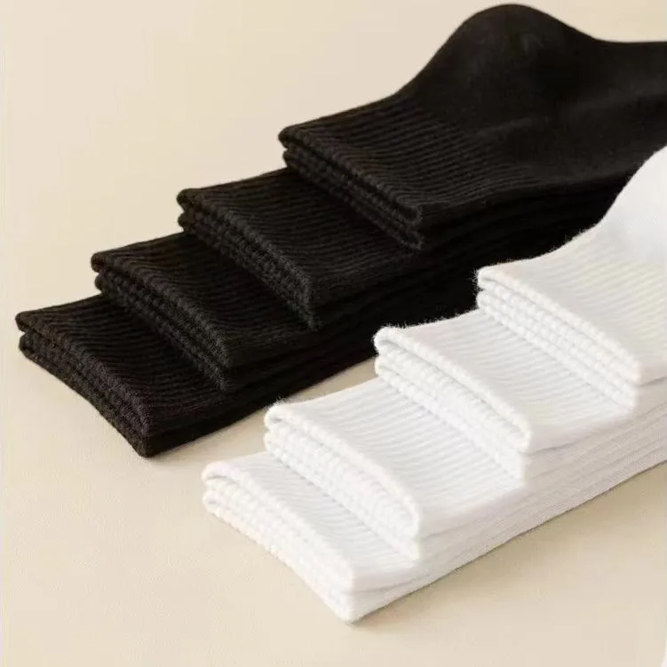 WANANNI Mid Calf Socks Unisex 5 Pack-2