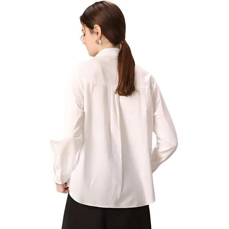 FENHONGMALI Shirt Women's White-2