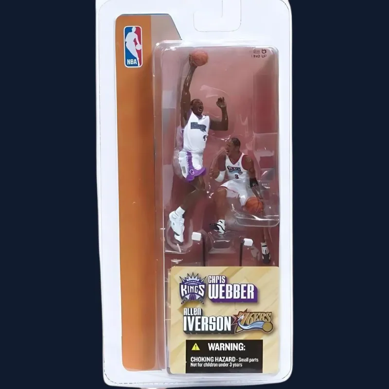 McFARLANE Allen Iverson 3 Inch Collection No. 1 Iverson Weber Scale Figures 10cm-3