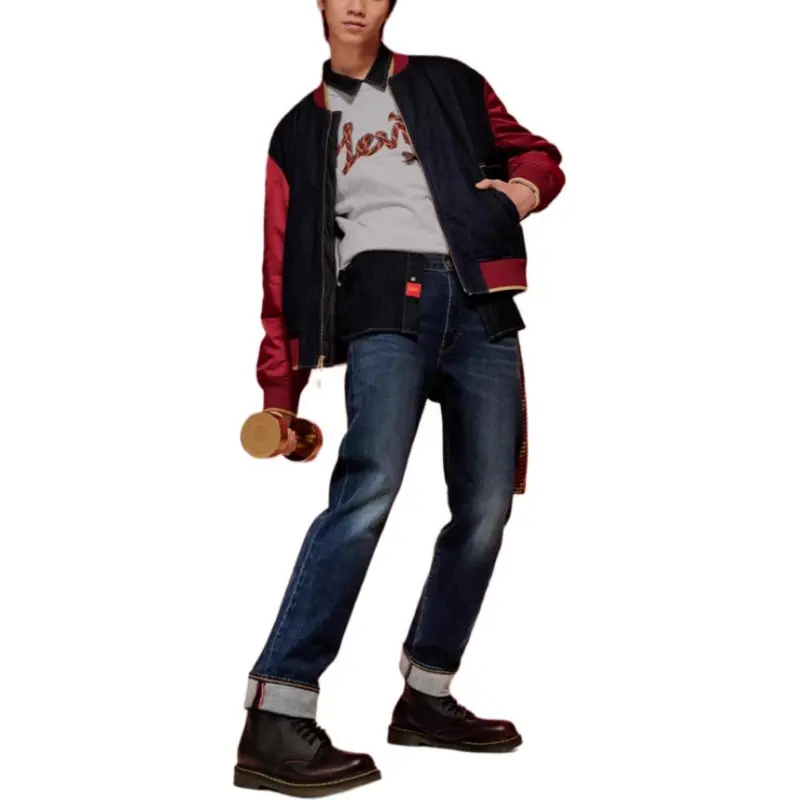 Levis CNY Jeans Men Dark Blue-4