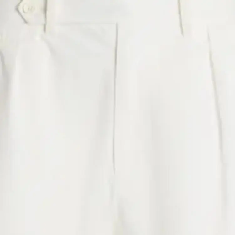 Polo Ralph Lauren Pleated Poplin Tennis Short Casual Shorts Men's White-4