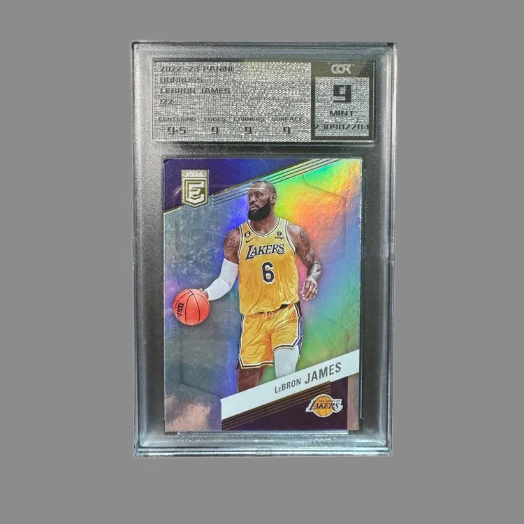 PANINI LeBron James Donruss 2022 23 Lakers COR9 Refringence Graded Cards 1 Pc-3