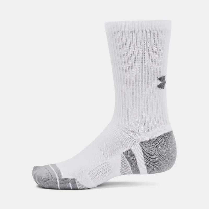 Under Armour Knee High Socks Unisex 3 Pack White-1
