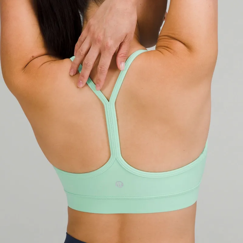 Lululemon Flow Y Yoga Tank Tops Women's Wild Mint Green-3