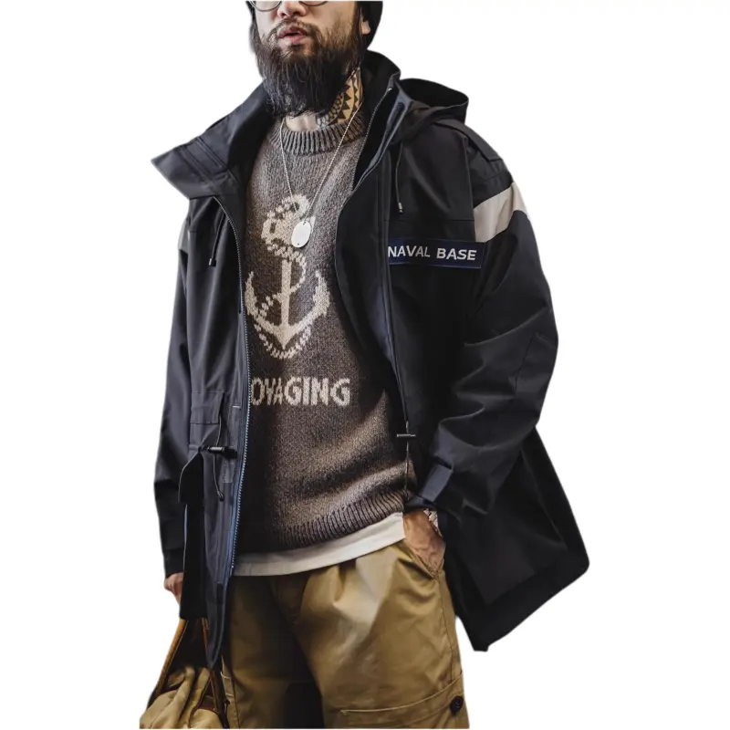 MADEN Jackets & Coats Men's Marine Blue-2